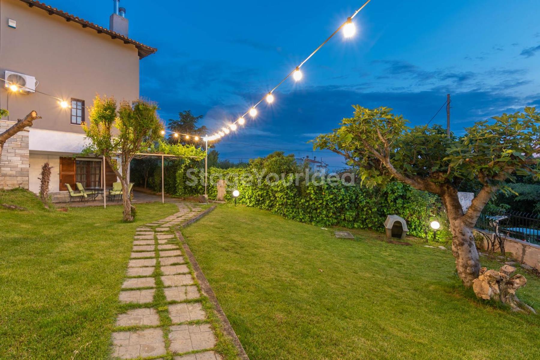 Traditional Villa Appartment With Garden, Also For Gatherings ,15 Minutes From Thessaloniki Airport Extérieur photo
